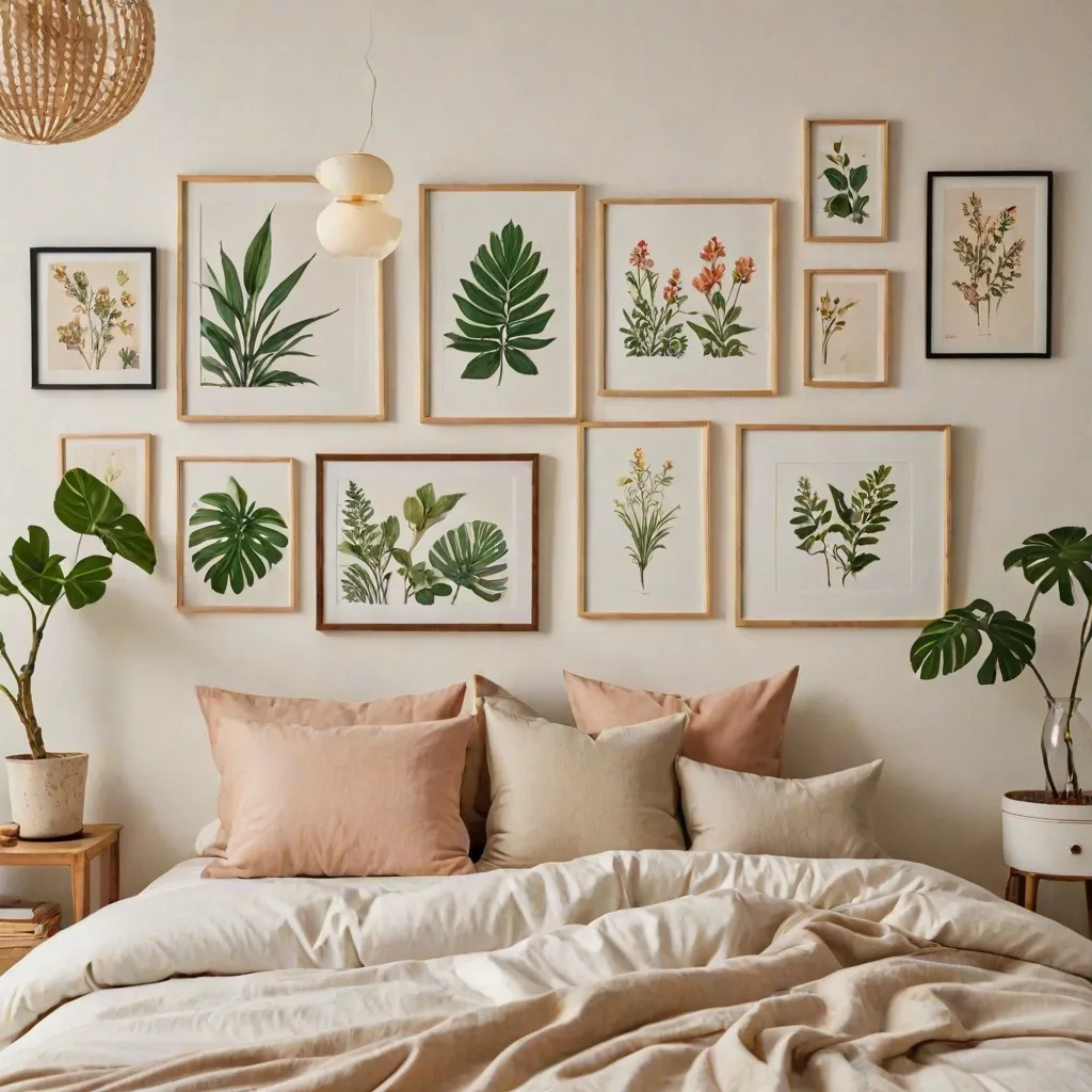 Ciekawe pomysły na dekorację ścian w sypialni