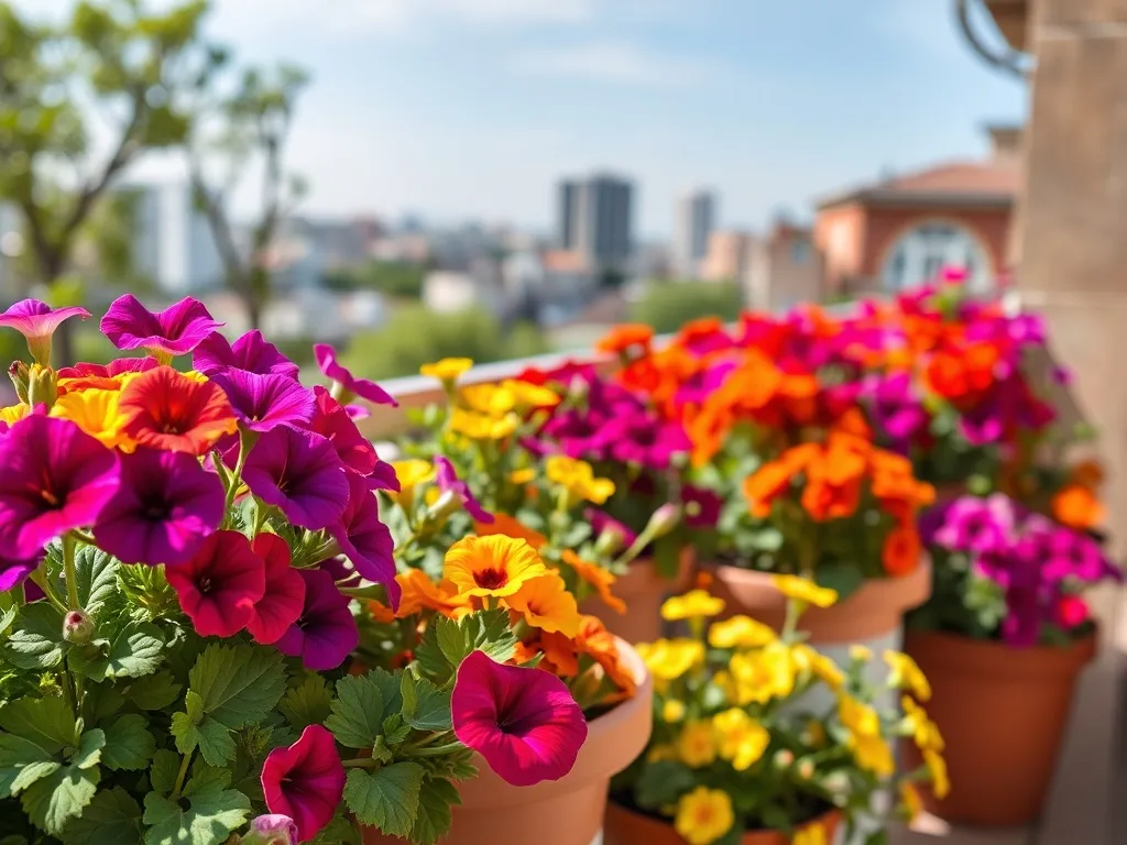Niewymagające kwiaty na balkon: idealne rośliny dla zapracowanych