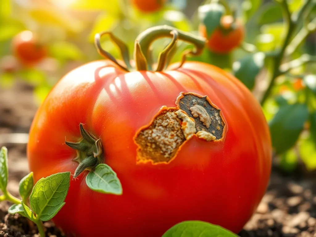Sucha zgnilizna pomidora: jak ją rozpoznać i skutecznie zwalczyć?