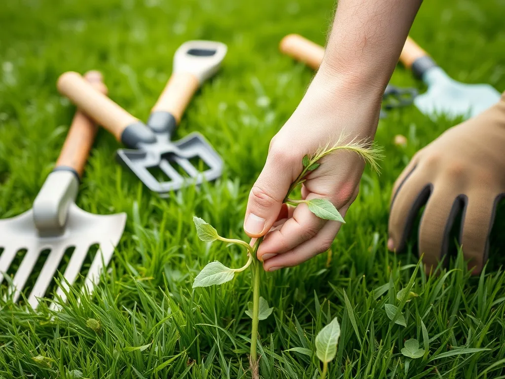 Jak skutecznie zwalczyć chwastnicę w trawniku? Sprawdzone metody!