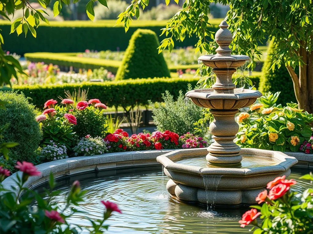 Fontanna ogrodowa z obiegiem zamkniętym: jak dodać uroku swojemu ogrodowi?